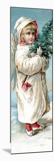 Center Warshaw Collection of Business Americana Series: Christmas Angels-null-Mounted Art Print
