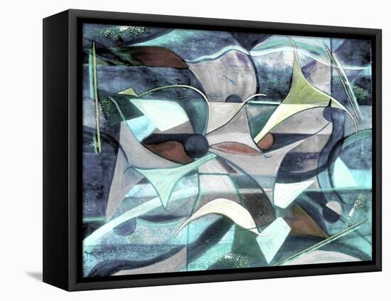 Centered Second Series #2-Ruth Palmer Digital-Framed Stretched Canvas