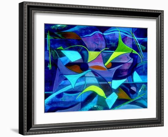 Centered Second Series #3-Ruth Palmer Digital-Framed Art Print