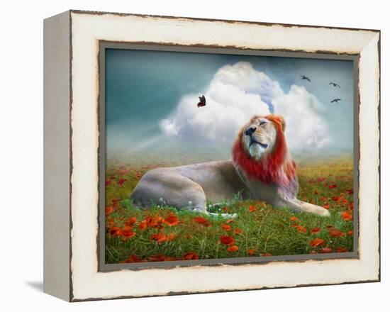 Centinoodle-Lynne Davies-Framed Premier Image Canvas