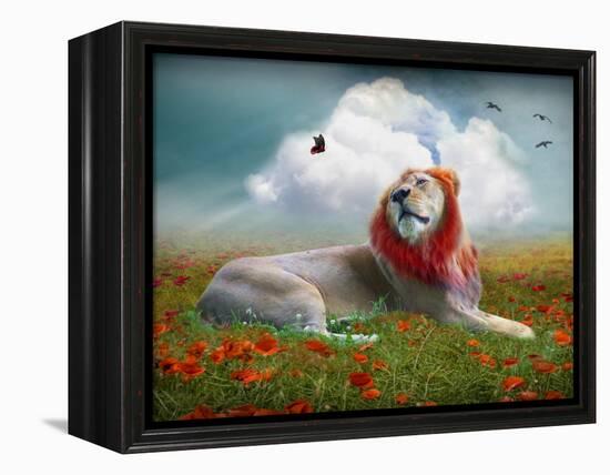 Centinoodle-Lynne Davies-Framed Premier Image Canvas