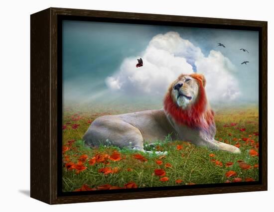 Centinoodle-Lynne Davies-Framed Premier Image Canvas