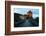 Central Alley from Eilean Donan Castle at Dusk-pink candy-Framed Photographic Print