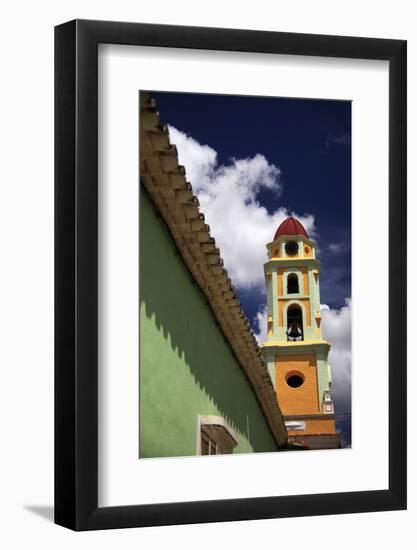 Central America, Cuba, Trinidad. Iglesia Y Convento De San Francisco Belltower-Kymri Wilt-Framed Photographic Print