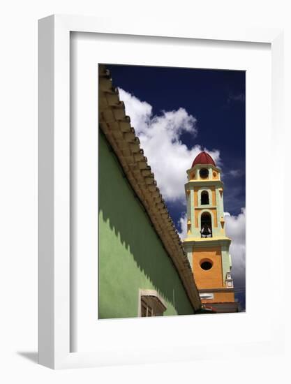 Central America, Cuba, Trinidad. Iglesia Y Convento De San Francisco Belltower-Kymri Wilt-Framed Photographic Print