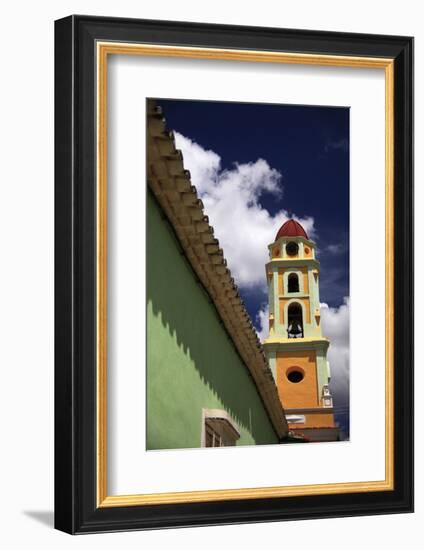 Central America, Cuba, Trinidad. Iglesia Y Convento De San Francisco Belltower-Kymri Wilt-Framed Photographic Print