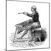 Central American Music: the Marimba-null-Mounted Art Print