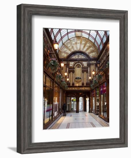 Central Arcade, Newcastle Upon Tyne, Tyne and Wear, England, United Kingdom, Europe-Mark Sunderland-Framed Photographic Print