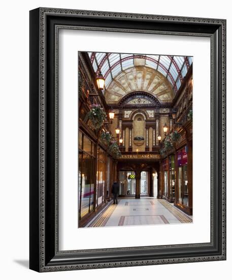 Central Arcade, Newcastle Upon Tyne, Tyne and Wear, England, United Kingdom, Europe-Mark Sunderland-Framed Photographic Print
