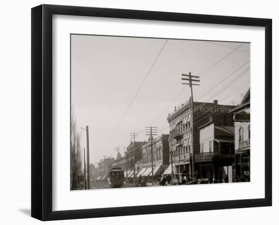 Central Avenue, Hot Springs, Arkansas-null-Framed Photo