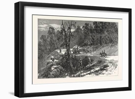 Central Avenue, the New Rugby, 1880, USA, America-null-Framed Giclee Print
