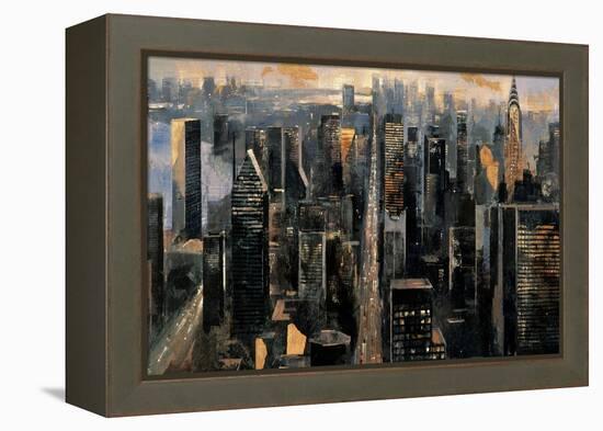 Central Avenue-Marti Bofarull-Framed Stretched Canvas