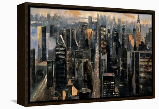 Central Avenue-Marti Bofarull-Framed Stretched Canvas