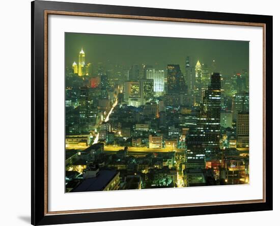 Central Bangkok Detail, Thailand-Walter Bibikow-Framed Photographic Print