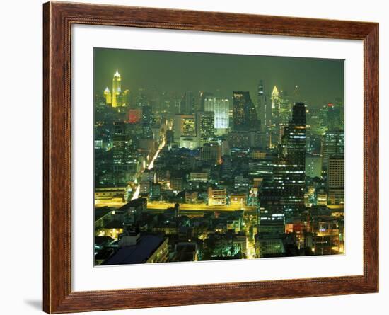 Central Bangkok Detail, Thailand-Walter Bibikow-Framed Photographic Print