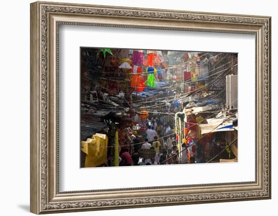 Central Bazaar District, Mumbai, India-Peter Adams-Framed Photographic Print