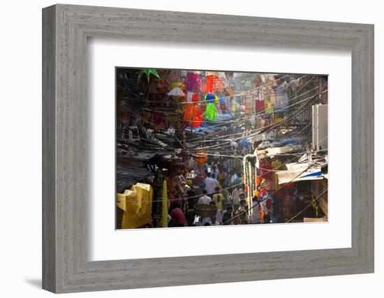 Central Bazaar District, Mumbai, India-Peter Adams-Framed Photographic Print