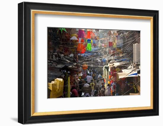 Central Bazaar District, Mumbai, India-Peter Adams-Framed Photographic Print