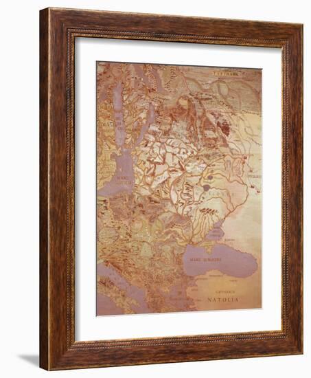 Central Europe, 1575-Antonio Joli-Framed Giclee Print