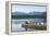 Central Fells, Scawfell, and the Langdale Pikes Viewed from Low Wood Race Cannon-James Emmerson-Framed Premier Image Canvas