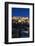 Central Greece, Athens, Acropolis, Elevated View, Dusk-Walter Bibikow-Framed Photographic Print