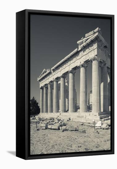 Central Greece, Athens, Acropolis, the Parthenon-Walter Bibikow-Framed Premier Image Canvas