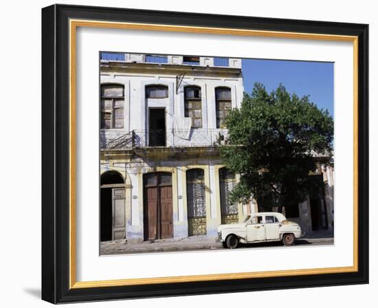 Central Havana, Havana, Cuba, West Indies, Central America-Mark Mawson-Framed Photographic Print