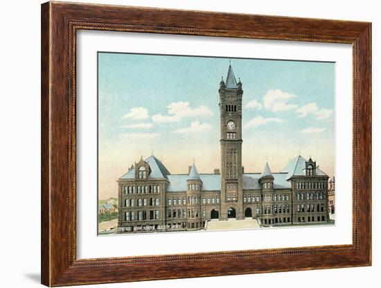 Central High School, Duluth-null-Framed Art Print