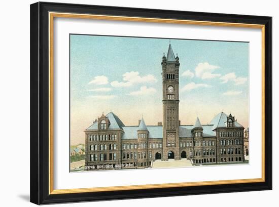 Central High School, Duluth-null-Framed Art Print