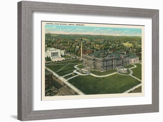 Central High School, Omaha, Nebraska-null-Framed Art Print