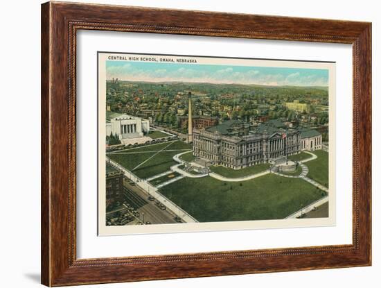 Central High School, Omaha, Nebraska-null-Framed Art Print