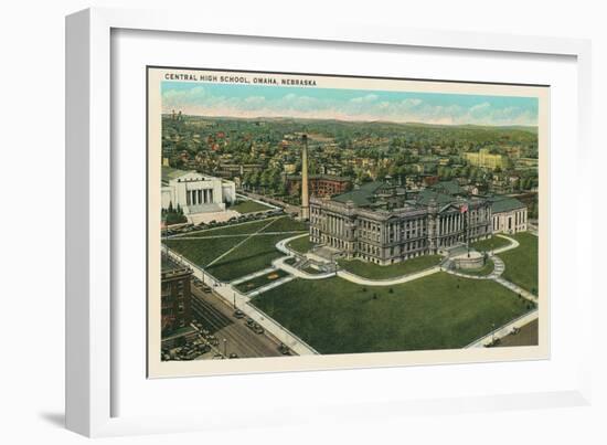 Central High School, Omaha, Nebraska-null-Framed Art Print