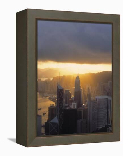 Central, Hong Kong, China-Demetrio Carrasco-Framed Premier Image Canvas