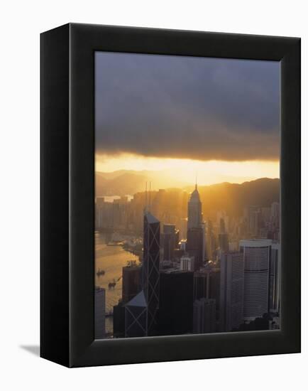 Central, Hong Kong, China-Demetrio Carrasco-Framed Premier Image Canvas