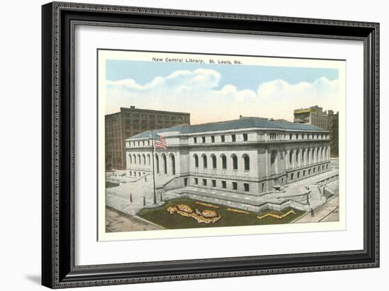 Central Library, St. Louis, Missouri-null-Framed Art Print