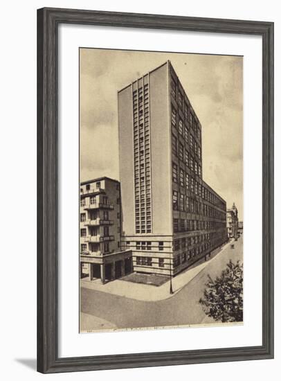 Central Long Distance Telephone Service Office Building, Warsaw-null-Framed Photographic Print