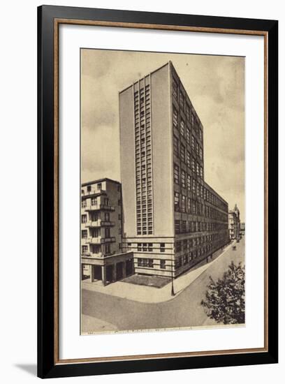 Central Long Distance Telephone Service Office Building, Warsaw-null-Framed Photographic Print