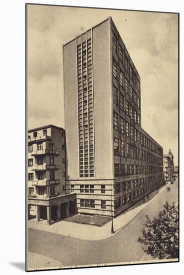 Central Long Distance Telephone Service Office Building, Warsaw-null-Mounted Photographic Print