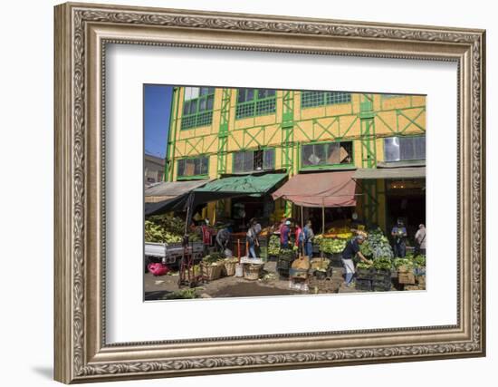 Central Market, Valparaiso, Chile-Peter Groenendijk-Framed Photographic Print