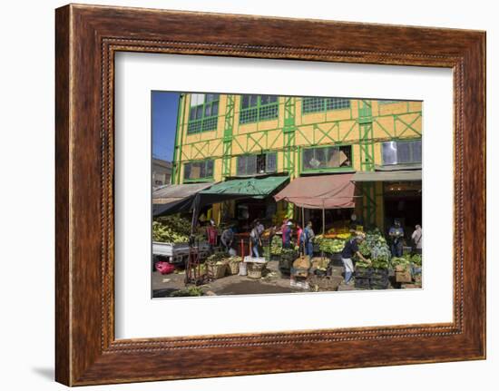 Central Market, Valparaiso, Chile-Peter Groenendijk-Framed Photographic Print