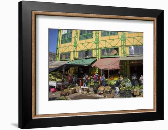 Central Market, Valparaiso, Chile-Peter Groenendijk-Framed Photographic Print