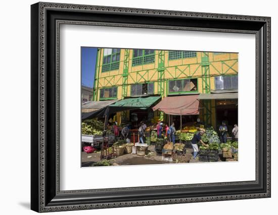 Central Market, Valparaiso, Chile-Peter Groenendijk-Framed Photographic Print