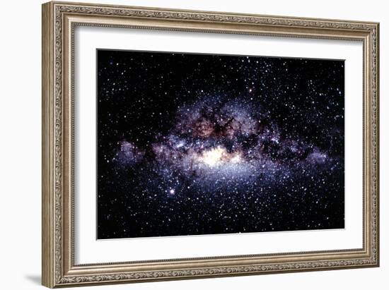 Central Milky Way In Constellation Sagittarius-Dr. Fred Espenak-Framed Photographic Print