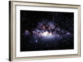Central Milky Way In Constellation Sagittarius-Dr. Fred Espenak-Framed Photographic Print