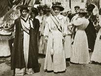 Suffragette 'martyrs' released from prison, 1908-Central News-Framed Photographic Print