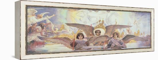 Central Panel from the Threshold of Paradise, 1885-96-Victor Mikhailovich Vasnetsov-Framed Premier Image Canvas