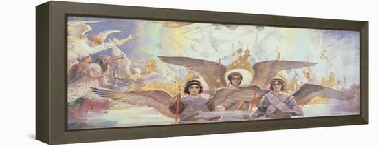 Central Panel from the Threshold of Paradise, 1885-96-Victor Mikhailovich Vasnetsov-Framed Premier Image Canvas
