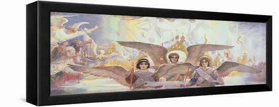 Central Panel from the Threshold of Paradise, 1885-96-Victor Mikhailovich Vasnetsov-Framed Premier Image Canvas