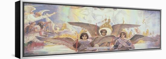 Central Panel from the Threshold of Paradise, 1885-96-Victor Mikhailovich Vasnetsov-Framed Premier Image Canvas