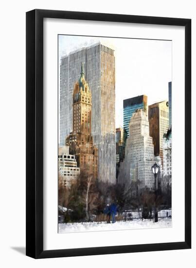 Central Park Architecture-Philippe Hugonnard-Framed Giclee Print